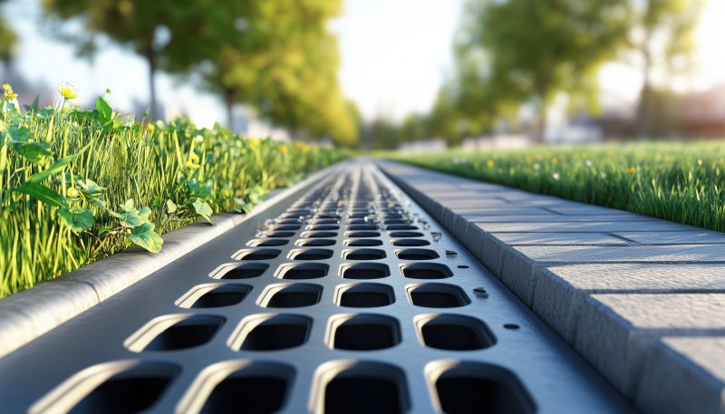 Drainage Components Close-up