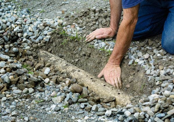 French Ditch Installation in Bella Vista