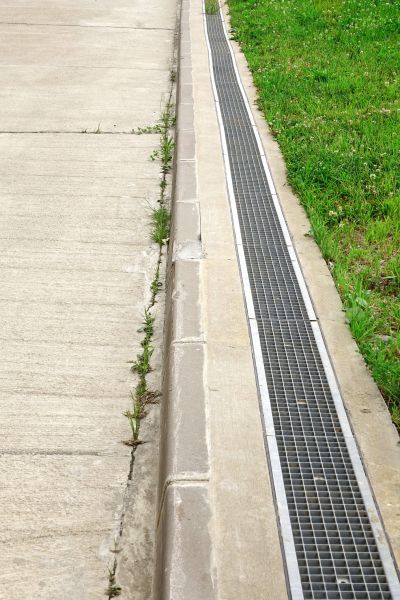 Concrete Drain Installation in Bella Vista